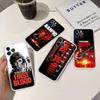 1pc Movie Rambo First Blood Transparent Phone Case For IPhone 16 15 14 13 12 11 Pro Max Plus Soft Cover