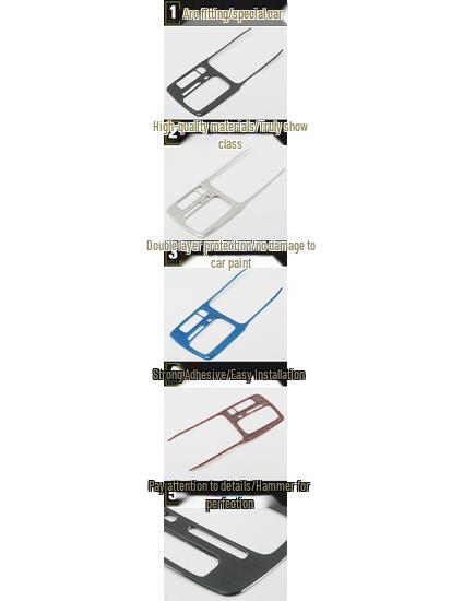 18 GS4 Schaltpanel & Mittelkonsole Gangposition Getränkehalter Zierleiste