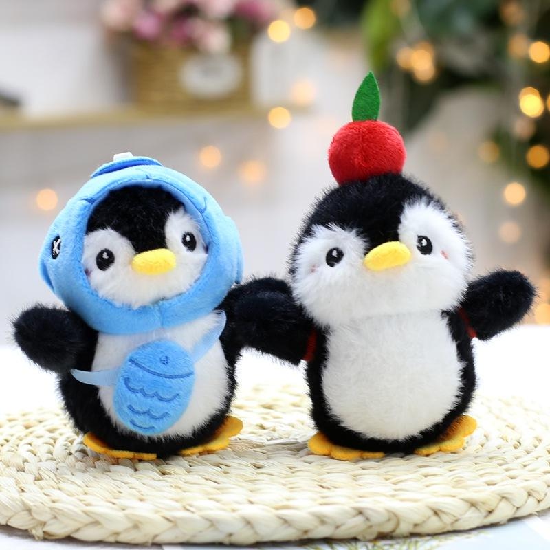 Cute Little Penguin Pendant Plush Toy Doll Cartoon Bag Hanging Keychain Rag Doll Doll