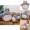 Cute Cartoon Totoro Cat Hand Held Bag Plush Toy Pillow For Kids Gift And Bedroom Decor