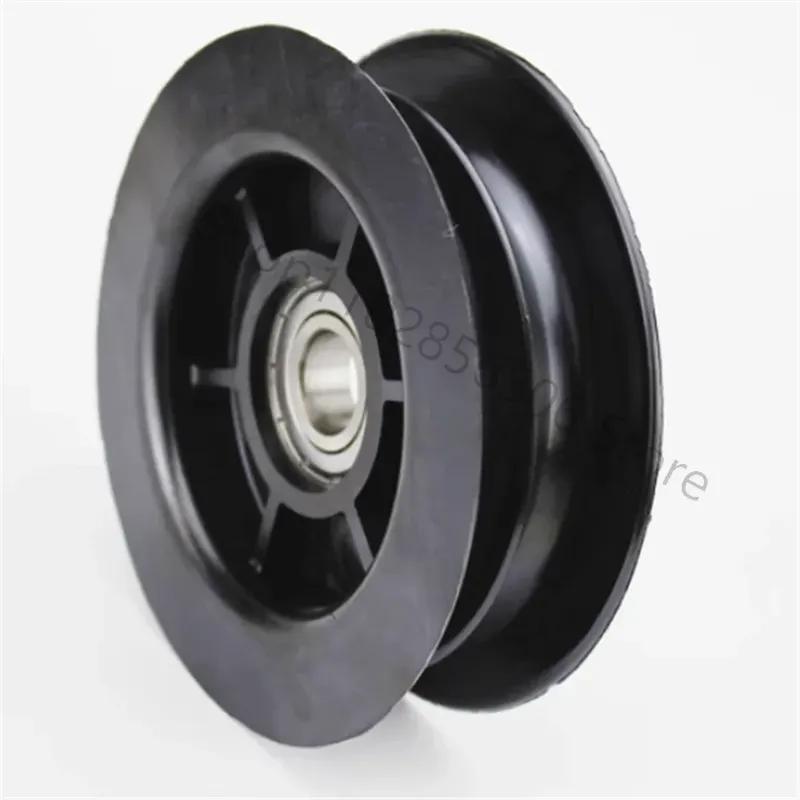 Forklift tubing pulley gantry oil pipe