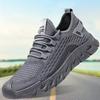 Summer fly-woven mesh shoes breathable sneakers soft sole light student running shoes