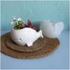 Multifunctional Whale Shaped Silicone Mold for Candle Holder and Planter Unique Storage Jar Mould Handcrafting Tool