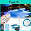 Vielseitige Bluetooth-App-gesteuerte LED-Poolleuchte mit beeindruckender Mehrfarbenbeleuchtung für jeden Pool