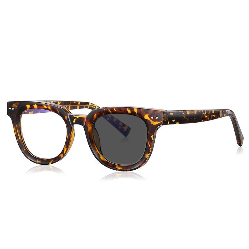 New Square Glasses Frame Photochromic Anti Blue Light Computer Reading Glasses For Men Prescription Glasses Women Eyewear