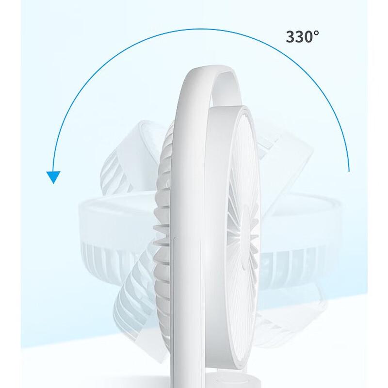 Yuanzu 6-Inch Portable Desktop Fan with Night Light