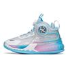 Anta Wind Hero 7 Vysoké basketbalové topánky Detské tenisky Strieborné Modré 312211101-7