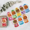 18/36 Pcs DIY Valentines Candy Cards Bubble Gum Machine Designs Valentines Day Exchange Cards Kids Classroom Exchange Gifts