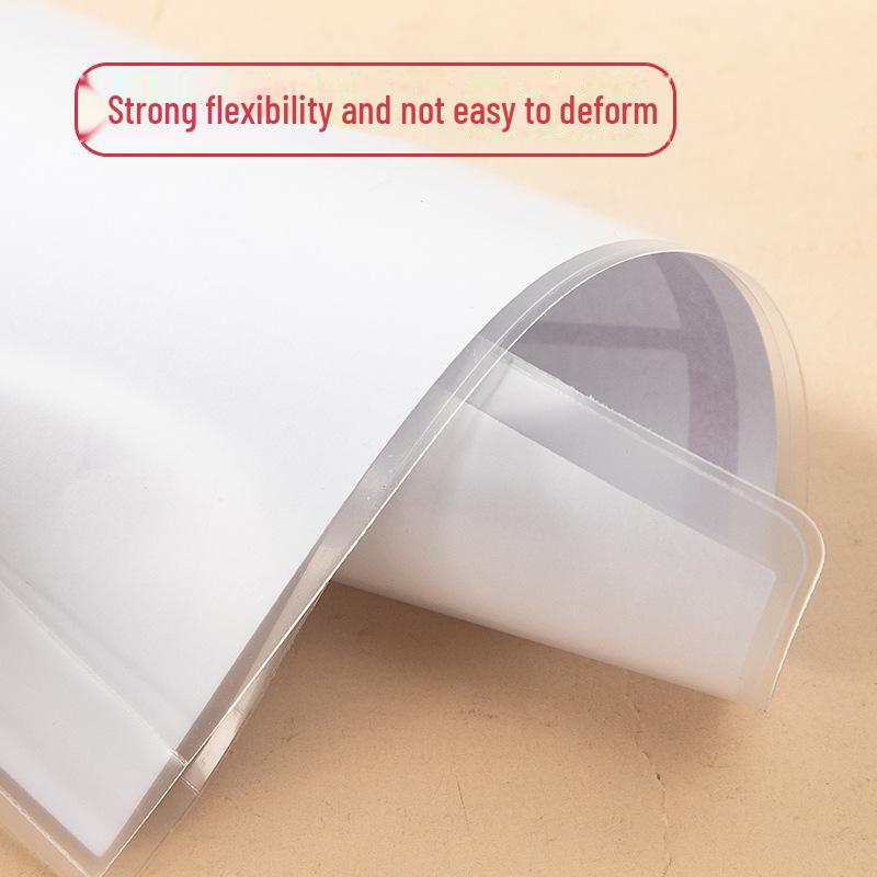 A4 Průhledný PP Šanon se zásuvkami - 18 přihrádek pro ukládání zpráv, Přizpůsobitelné logo pro kancelářské a studentské použití