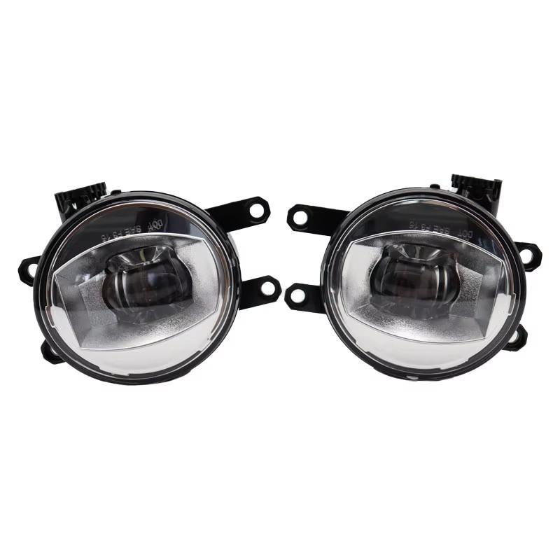 

1 пара Светодиодные противотуманные фары переднего бампера автомобиля Прозрачная сборка Лампа для вождения Противотуманная фара Для Toyota Prado FJ150 LC150 2014 2015 2016 2017 1pair