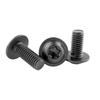 304 Śruba Torx M4 M5 M6 M8 Stal Nierdzewna Kolor Czarny Śruba z Łbem Podkładkowym Torx do Motocykla Skutera ATV Mopeda Plastikowa Pokrywa