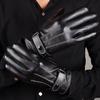 Winddichte Winter-Leder-Touchscreen-Handschuhe - Plus Samt, Rad- & Motorrad-Stile für Herren & Damen.