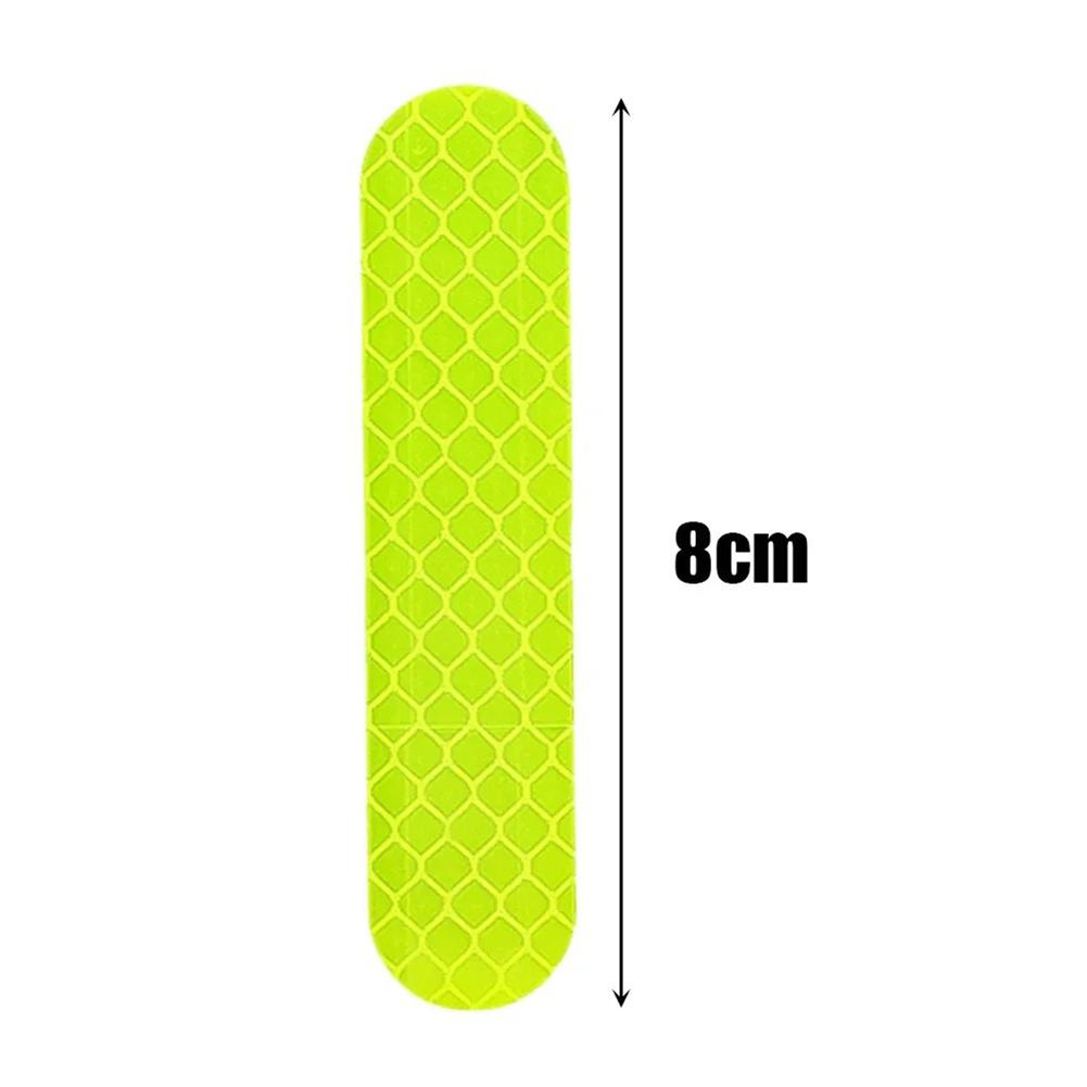 20Pcs Waterproof Reflective Stickers Strip Self-adhesive Reflective Sticker