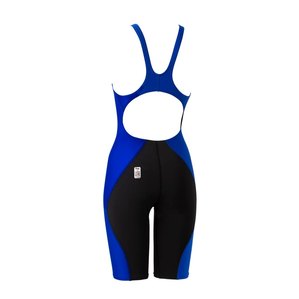 Competitive Swimsuit Pro Hybrid 2 Openback Kneeskin Pro Hybrid 2 Open Back Kneeskin Blue SS [Speed] Women's Black/Royal