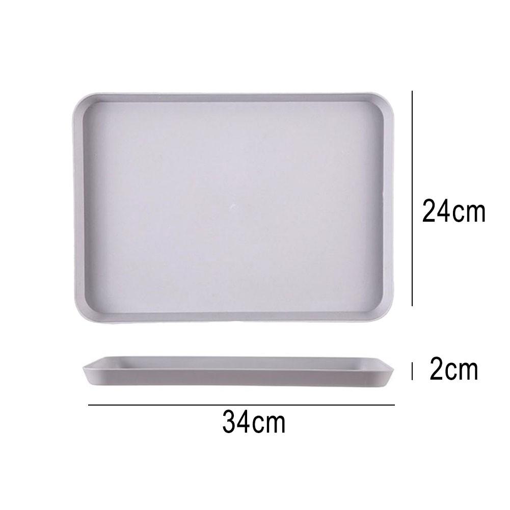Stable Environmentally Dining Bar Trays Plate Flat