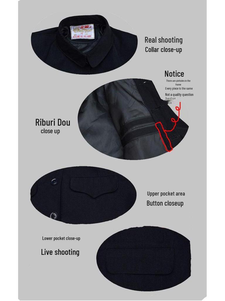 Men's Zhongshan Suit: Autumn/Winter Casual Wear for Middle-Aged and Elderly