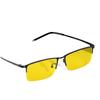 All-weather color-changing glasses men's ultra-light half-frame anti-blue light night vision anti-high beam sunglasses daily dual-purpose glasses