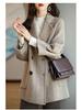 Korean Style Woolen Coat for Women - 2025 Winter Fashion, Loose and Slimming, Chic and Versatile Outerwear