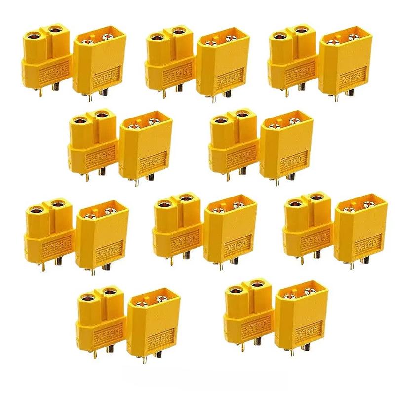 5/10 Pieces Set XT60 Male Female Bullet Connectors Plugs for RC Lipo Battery Waterproof Electrical Wire Cab XT60