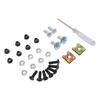 Motorcycle Fairing Bolt Kit High Strength Motorcycle Windscreen Screws Fasteners Fairing Bolts Nut Clips Kit 1 Set