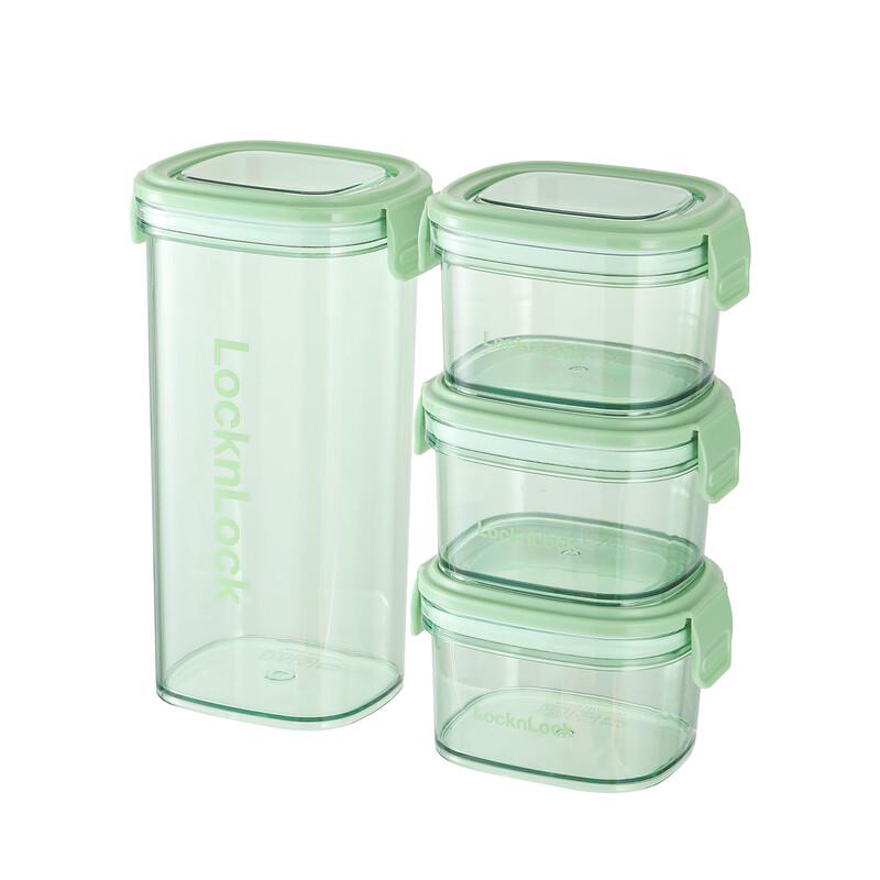 

Lock&Lock Green Airtight Food Storage Container 4-Piece Set