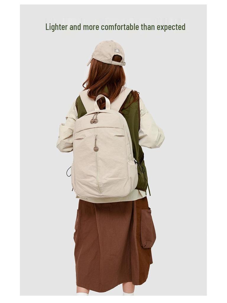 Women's Lightweight Waterproof Nylon Backpack - Versatile Outdoor, Travel & Mountaineering Bag with Large Capacity. Suitable for Men & Women.
