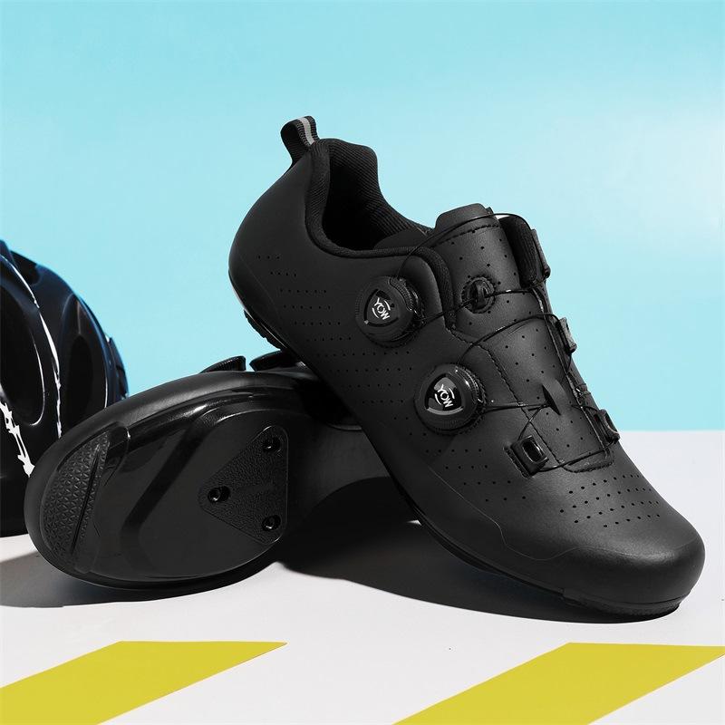 Foreign Trade Bicycle Shoes Cycling Shoes Men and Women Road Bike Lock Shoes Mountain Bike Help Shoes Hard Sole
