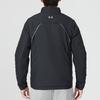 Under Armour Cg Reactor Vlap Golf Hybrid Solid Logo Print Sports Casual Stand Collar Warm Cotton Jacket Men Jacket Black 1364642-002