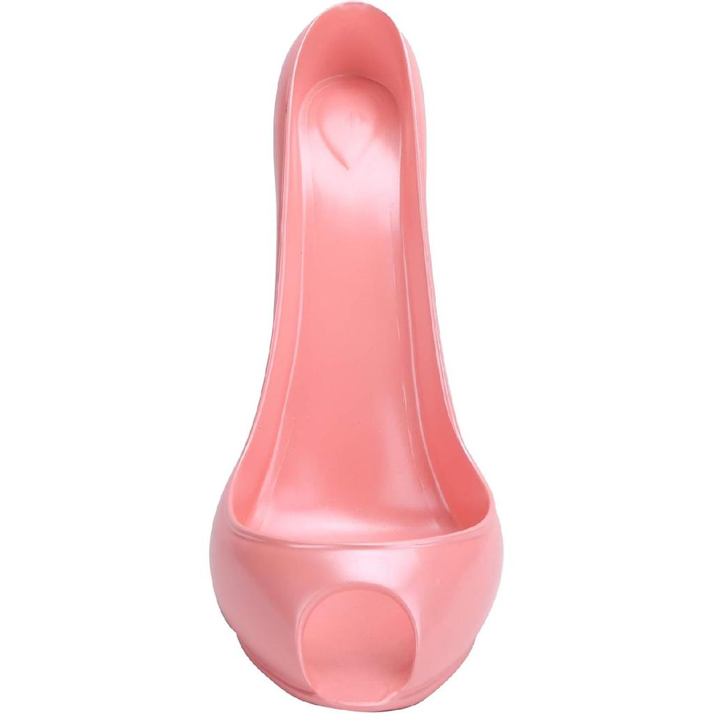 TOPINCN Wine Rack Synthetic Wine Bottle Display Holder Innovative Highheeled Shoe Shape Home Decoration Accessories()