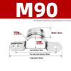 304 Stainless Steel Thickened U-Shaped Pipe Buckle Clamp for Hose and Water Pipes