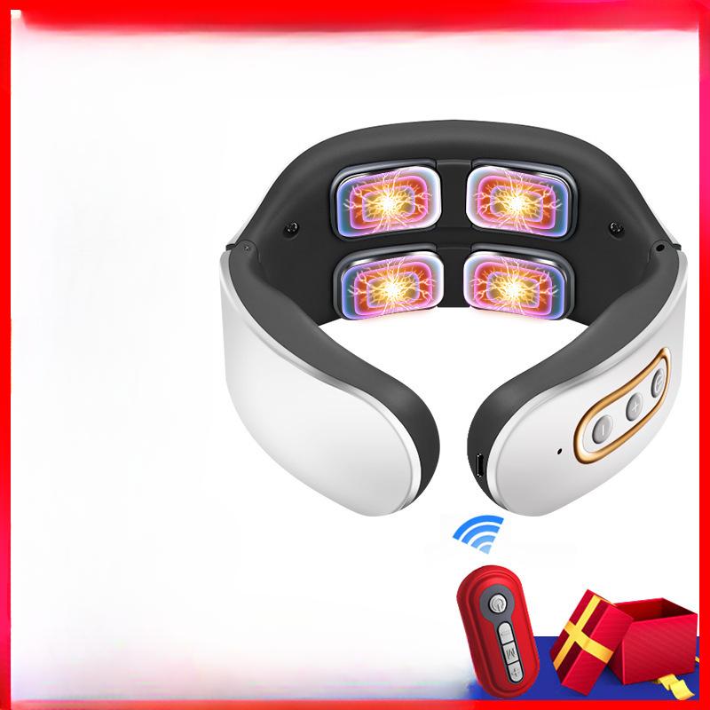 Massager Intelligent Neck Massager Pulse Heating Physiotherapy Device Heat Compress Neck Protection Device Shoulder and Neck Cervical Spine Device