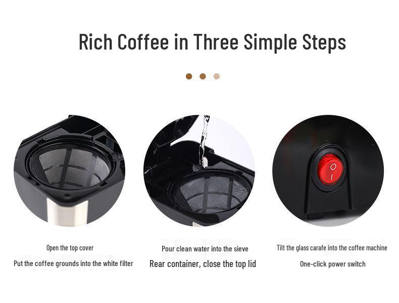 American-Style Manual Drip Coffee & Tea Brewer