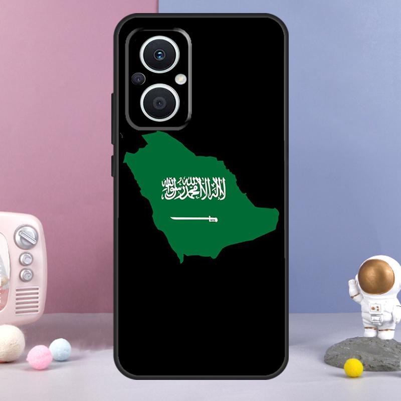 Kingdom of Saudi Arabia Flag Funda For OPPO Reno 12 F 11F 13F 14F 10 11 13 14 Pro 7 8 Lite OPPO Find X9 X6 X5 X8 Pro Case