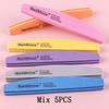 "Double-sided Nail File Blocks Colorful Sponge Nail Polish Buffing Sanding Buffer Strips Polishing Pedicure Manicure Tools"
