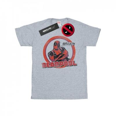 Mens Deadpool Seriously Speech Bubble T-Shirt
