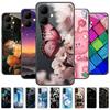 Etui na tył do Infinix Smart 10 X6725 Etui ze szkła hartowanego na telefon Tecno Pop 10 Smart10 Pop10 Modna ochronna obudowa