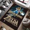 Custom Legend Zelda Carpet Rug for Living Room Bedroom Home Sofa Decoration,Kids play Nonslip Floor Mat