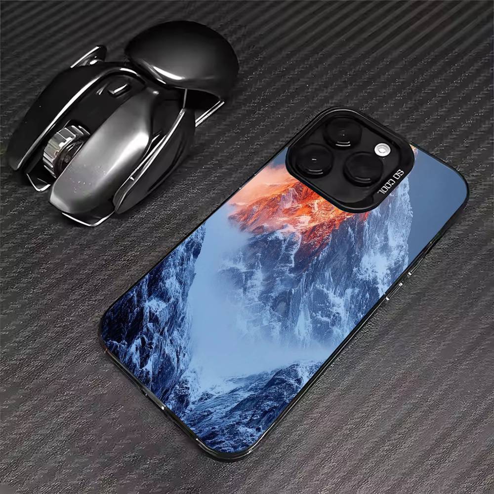 

Sacred Mount Everest Phone Case For iPhone 17 16 15 14 13 12 11 Pro Max XS Max 7 8 Plus Shockproof Silicone Matte Cover iPhone14PRO