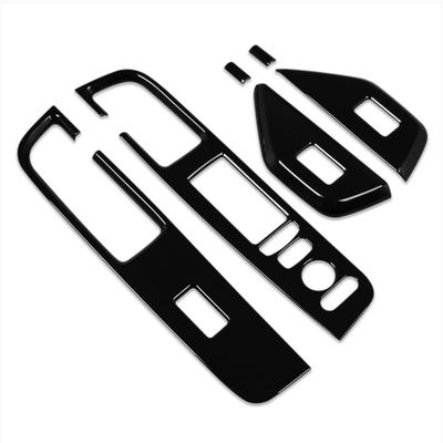 RUIQ Honda New Stepwgn RP Series Dedicated Interior Door Window Button Switch Panel Cover Garnish (Piano Black)