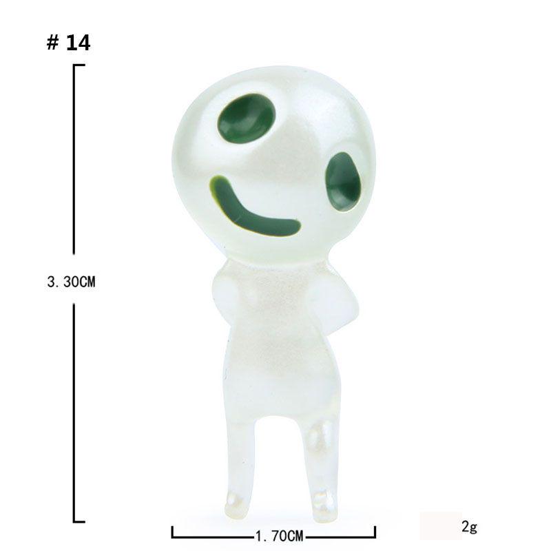 Enchanting Mini Mononoke Luminous Tree Elves Doll Ornament For Micro Landscape Bonsai