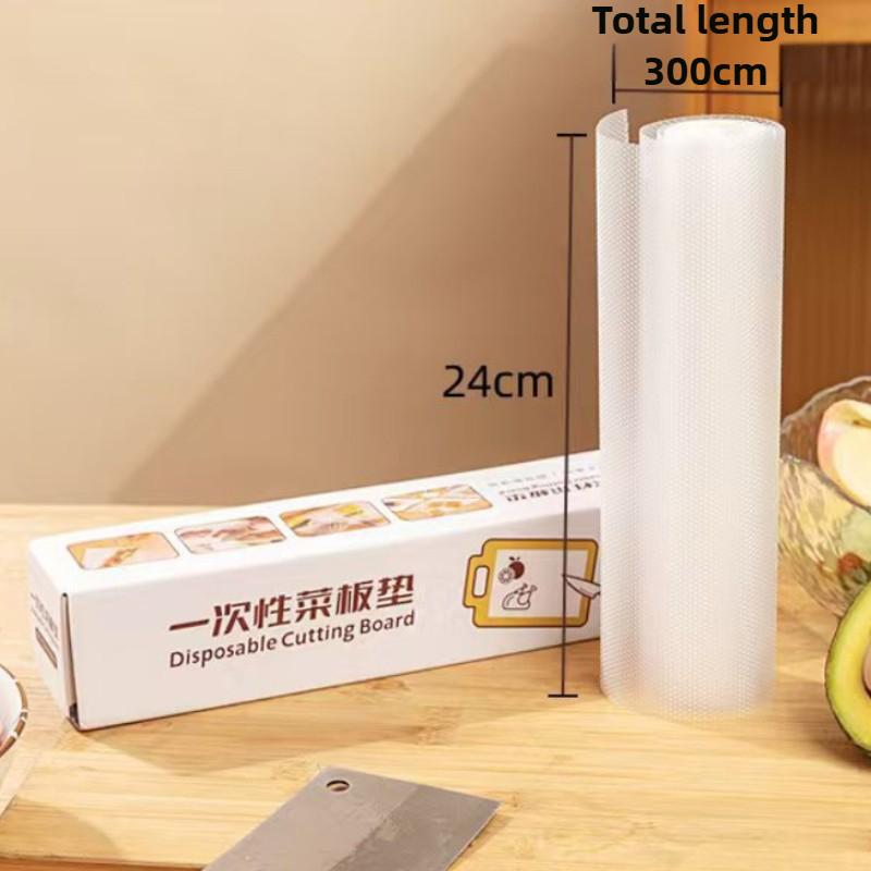 Disposable Free Cutting Kitchen Board Mat Antibacterial Supplementary Food Fruit Vegetable Cutting Board Adhesive Plate Mat