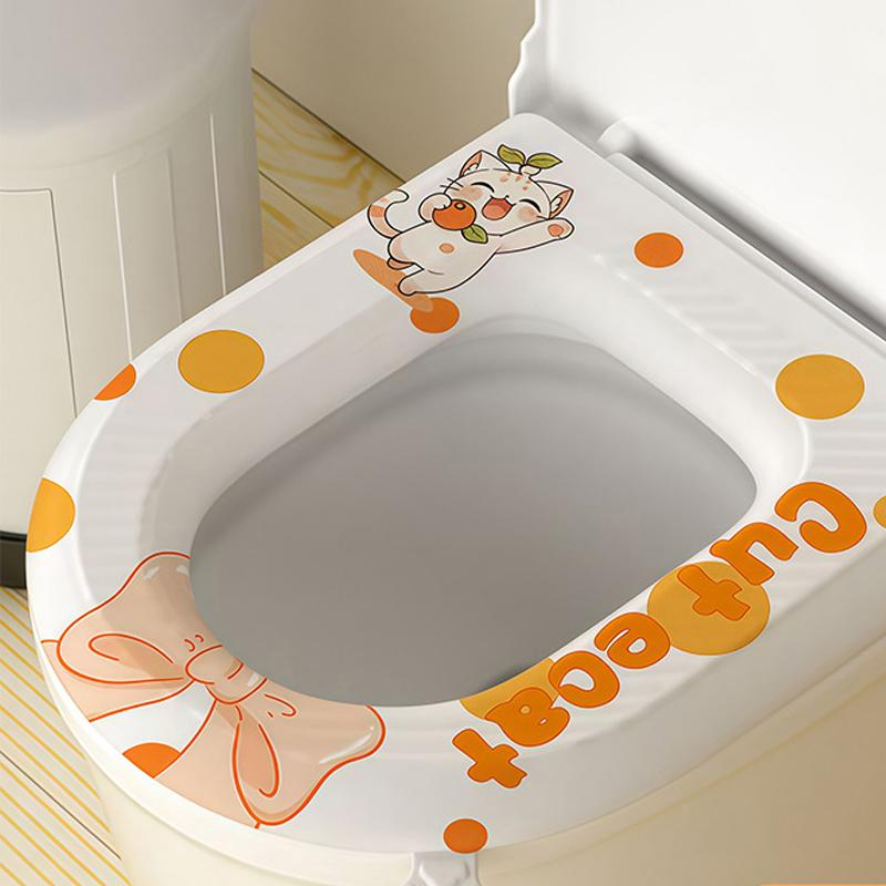 Child-Friendly Travel Toilet Seat Pad - Eco-Friendly, Foldable, Anti-Slip & Washable, Portable