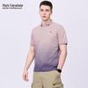Men's Gradient Tie-Dye Cooling Polo Shirt