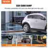 Curb Ramp Rubber Driveway Ramp 2 Pack 2.6" Rise 15T Load Threshold Ramp