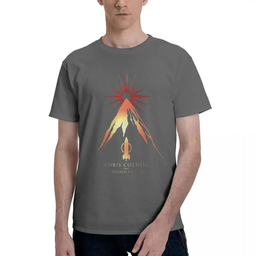 Chris Cornell Higher Truth 100 Cotton Casual Breathable Confortable Shirt Short Sleeve Tshirt Unisexs Wear