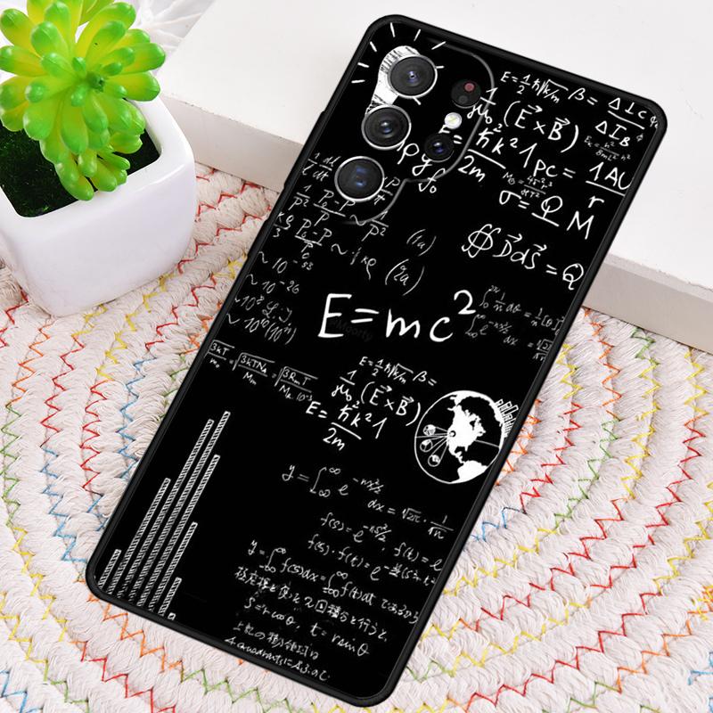 

Science Math Physics Formulas Phone Case For Samsung Galaxy note 10 pro S26 S25 S24 S23 S22 Ultra Plus S21 FE S20 Cover Galaxy S26 Ultra