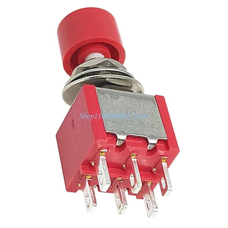 R6FF Miniature PS102 3Pin 6Pin Toggle Switches Quick Resetting For Electronics