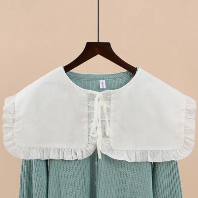 Women's Shirt Fake Collar  Vintage Lace Embroidered False Collar Shirt Blouse Sweater Decorative Shirt Detachable Collar