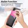 For Oppo Find N5 5G Magnetic Case Kickstand Denim Texture Leather Back Cover with Detachable Card Bag