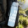 1PC I Know My Worth Quote 750ml Color Plastic Sports Water Bottle Leakproof Flip Straw Lid Suitable for Sports Office Home Use